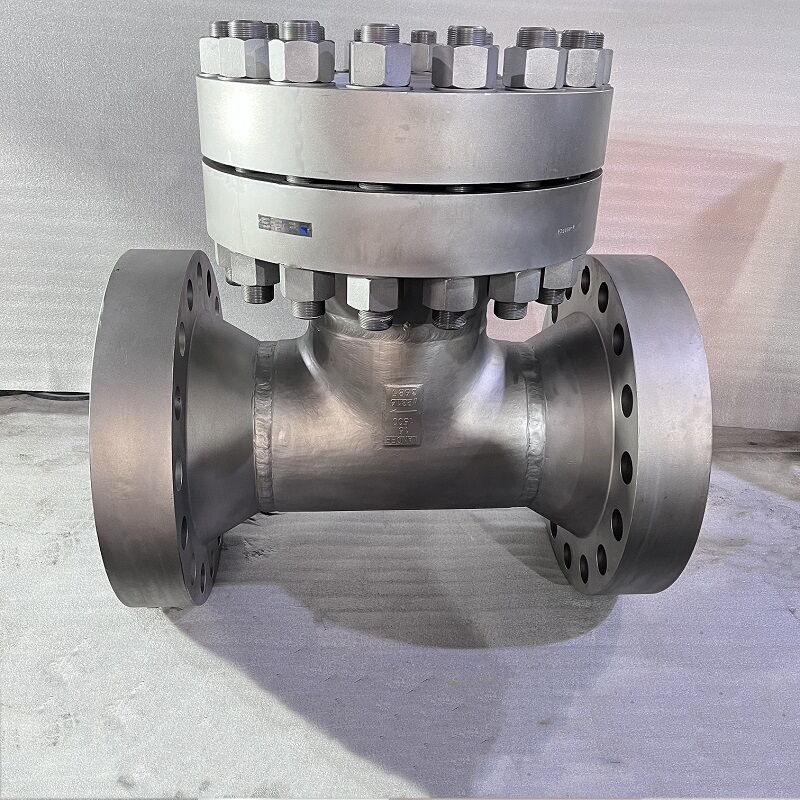 ASTM A403 WP316 T Strainer, API 598, 16 Inch, 1500 LB, RTJ