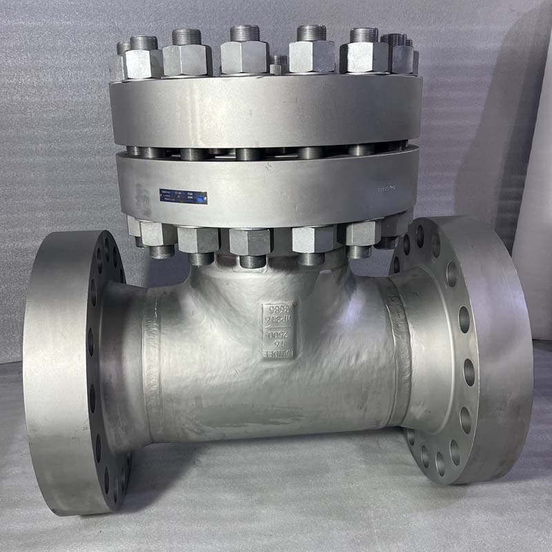 High Pressure T Strainer, A403 WP316, 16 IN, CL2500, BB, RTJ