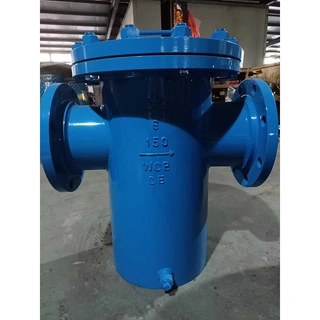 Cast Steel Basket Strainers, A216 WCB, 6 IN, CL150, Flanged