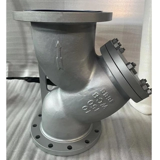 ASTM A216 WCB Y Strainer, ASME B16.34, 10 Inch, 150 LB, RF