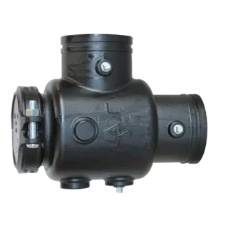 Grooved Diversion Strainer, A536 65-45-12, 8-14 IN, 300 PSI