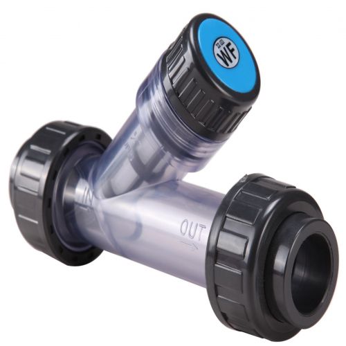 UPVC Y Sediment Strainer, 150 PSI, DIN, ANSI, JIS, CNS