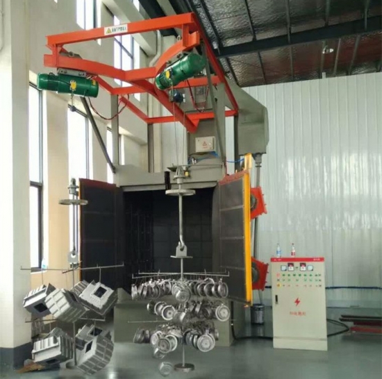 Hook Type Shot Blasting Machine, Improve Fatigue Strength