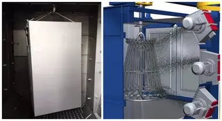 Hook Type Shot Blasting Machine Details
