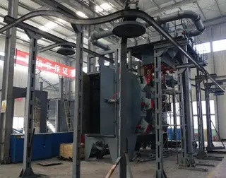 Pass-Through Monorail Shot Blasting Machine