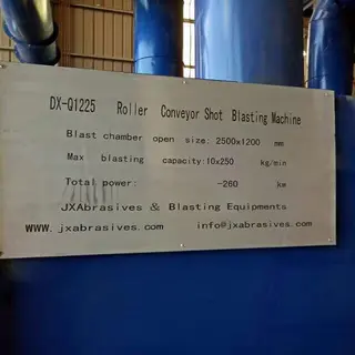Automatic Metal Sheet Shot Blaster