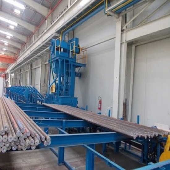 Steel Bar Shot Blasting Machine, Polishing Preparation