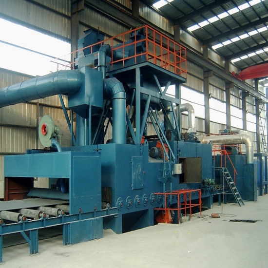 Steel Plate Preservation Line, Blasting, Painting, Drying
