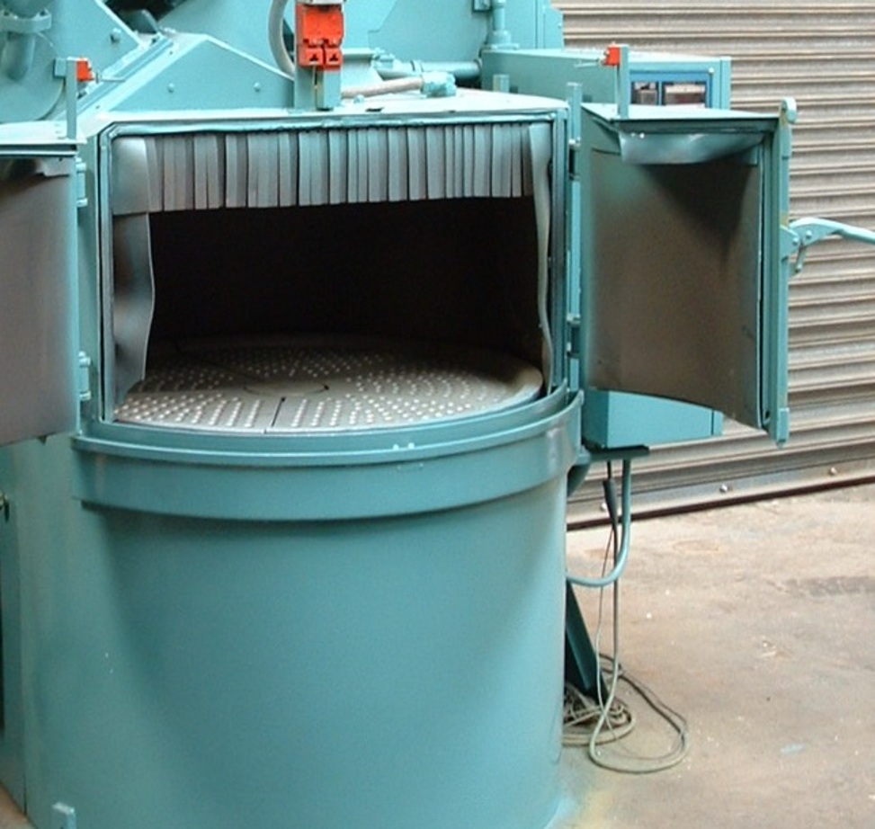 Rotating Table Shot Blasting Machine