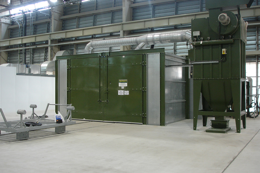 Shot Blasting Booth