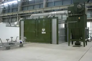 Shot Blasting Booth