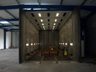 Shot Blasting Booth