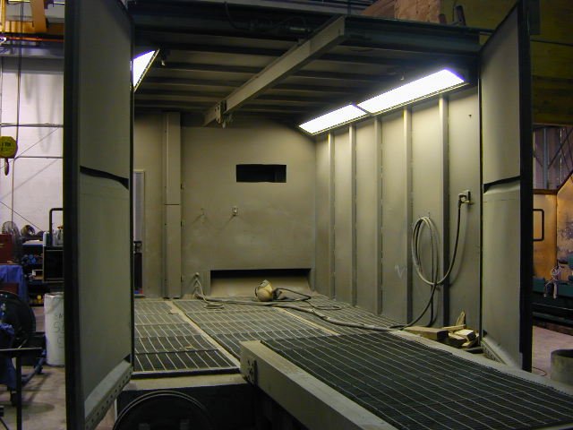Shot Blasting Booth