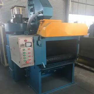 Steel Belt Tumblast Machine, Deburring
