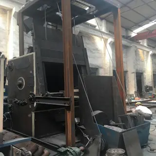 Steel Belt Tumblast Machine, Deburring
