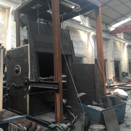 Steel Belt Tumblast Machine, Deburring