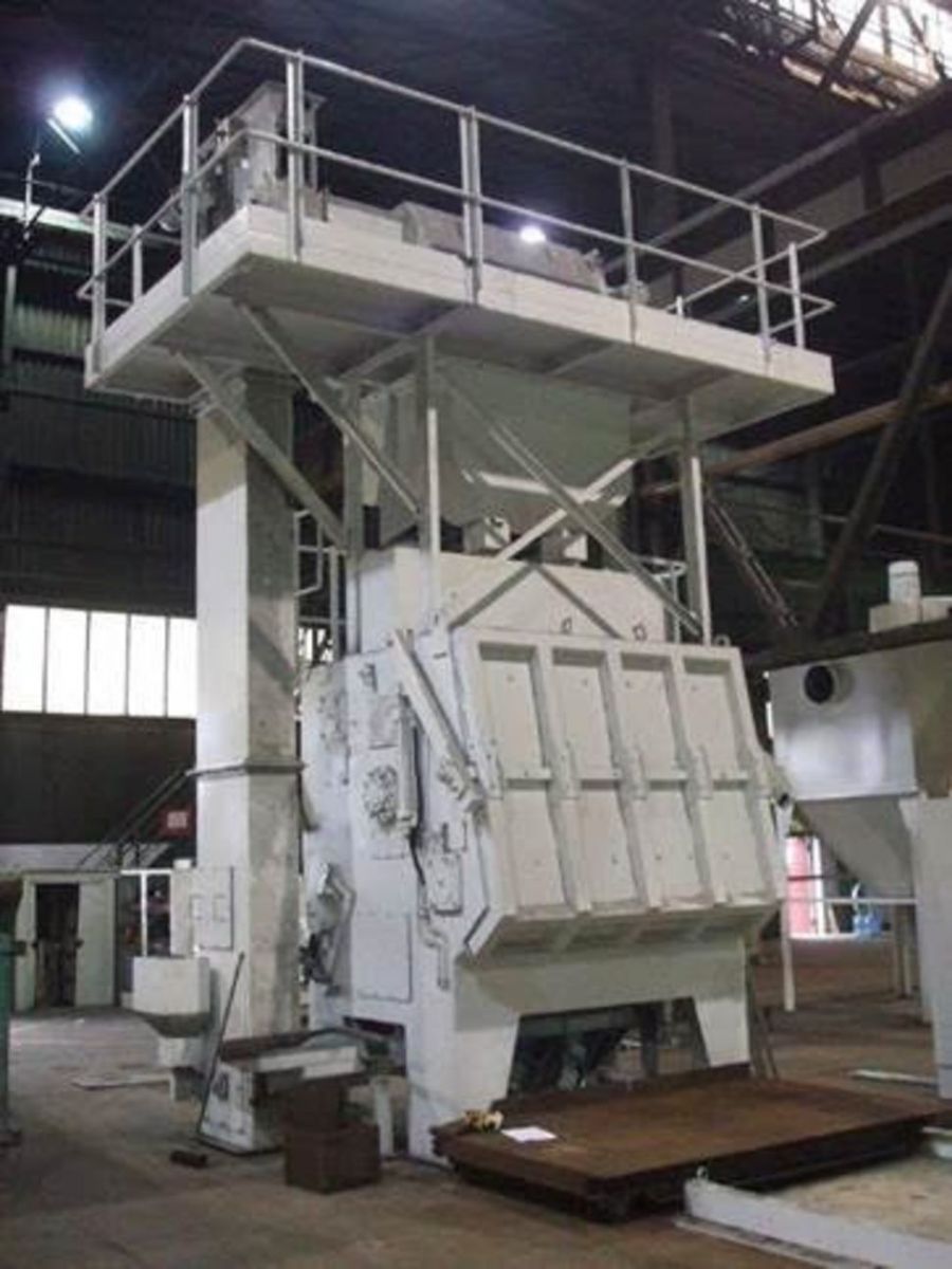 Continuous Belt Shot Blasting Machine