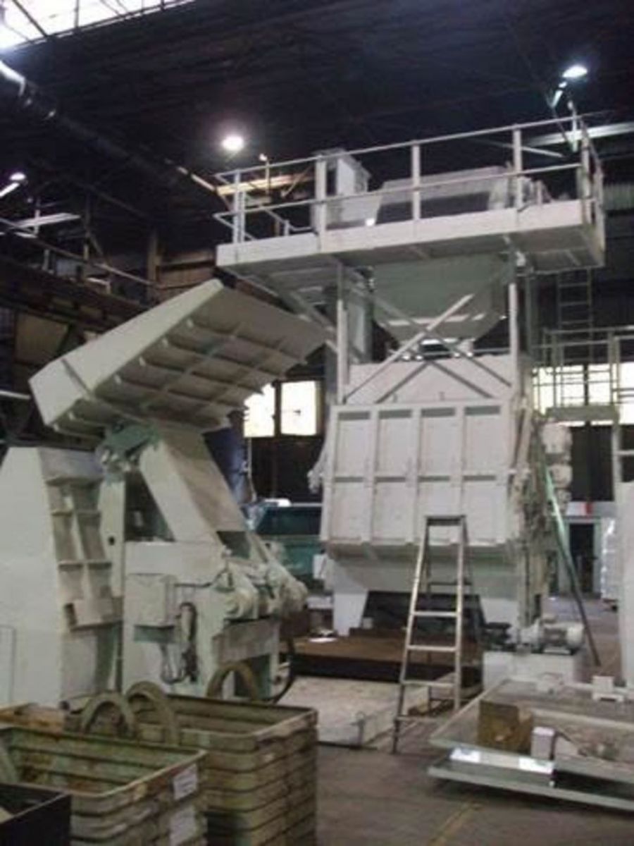 Continuous Belt Shot Blasting Machine