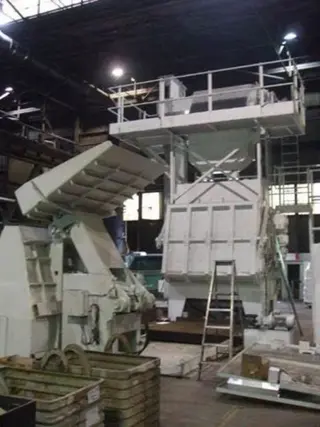 Continuous Belt Shot Blasting Machine