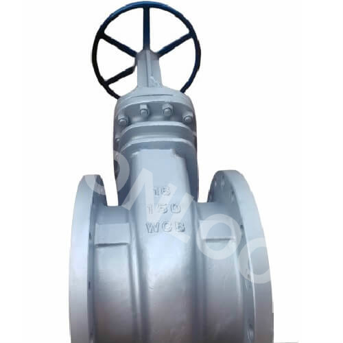16 Inch Flanged Gate Valve 150 LB RF A216 WCB Material Bolted Bonnet