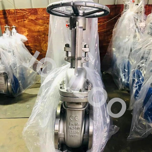 1.4408 Gate Valve DIN F4 Length PN16 DN200 Handwheel