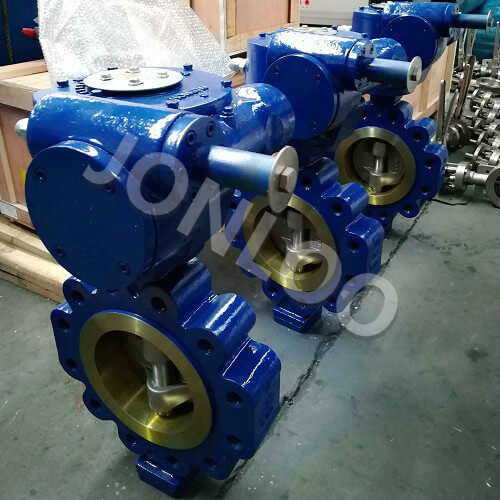 Lug Type Triple Offset Butterfly Valve 600LB 8 Inch WCB Body CF8M Disc