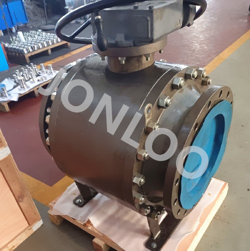 A105 Ball Valve 16inch 150LB Full Bore Trunnion mounted Ball