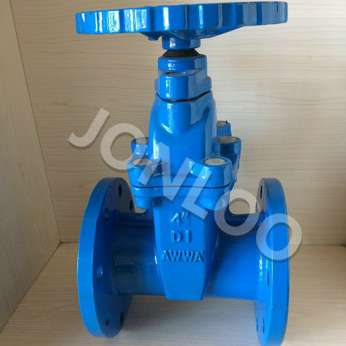 AWWA C515/509 Non rising stem Flanged resilient gate valve