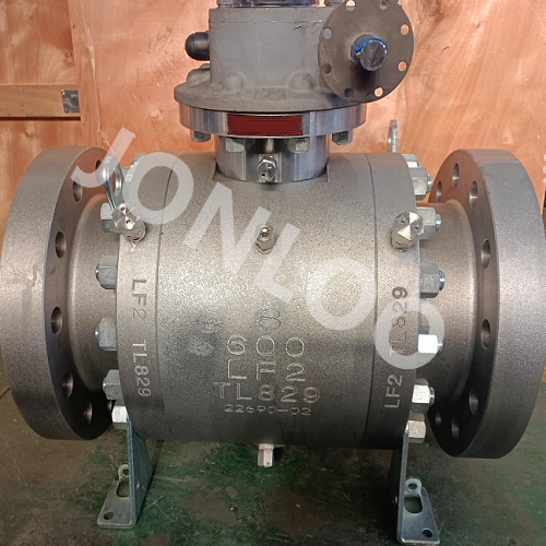 Trunnion Mounted Ball Valve DIB-1 Type LF2 Material 600LB