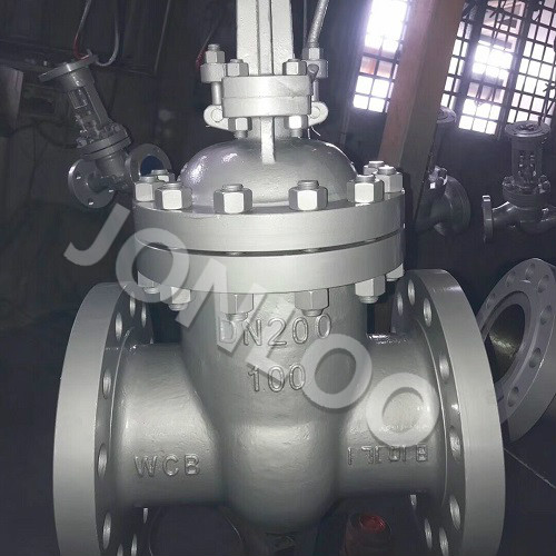 WCB Gate Valve Rising Stem  RF DN200 PN100