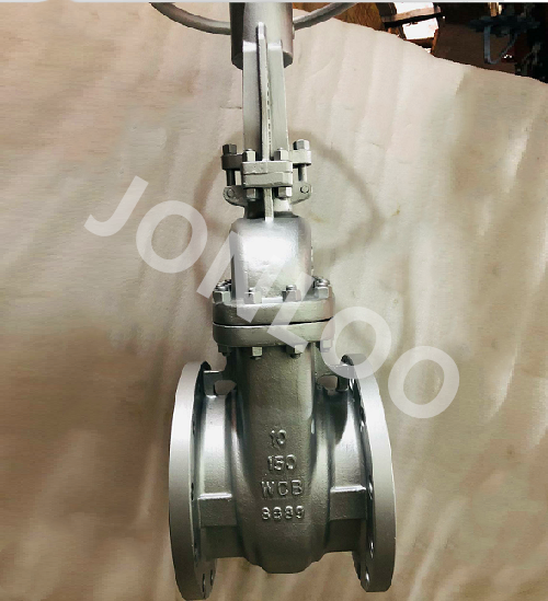 10 Inch Gate Valve 150 LB RF A216 WCB Material BB OS&Y