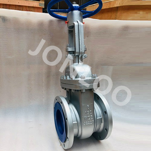 8 Inch Gate Valve 150 LB RF A216 WCB Material BB OS&Y
