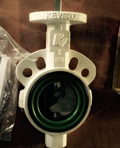 Keystone Butterfly Valve ready for delivery