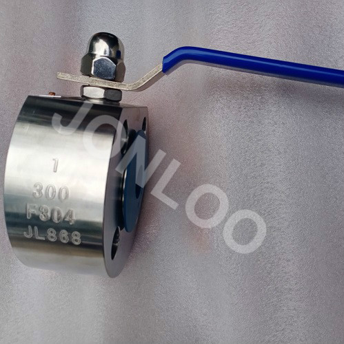 Monoblock Wafer Type Ball Valve F304 300LB 1inch