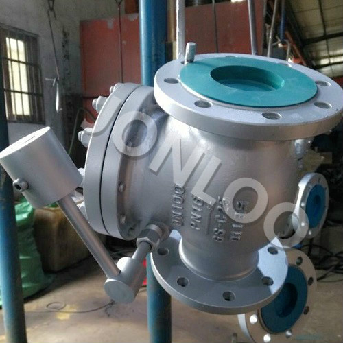Swing Check Valve with Lever and Counter Weight