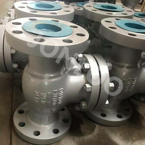 Swing Check Valve PN100 DN100 WCB DIN Standard