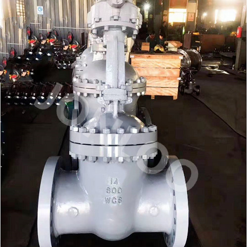 WC6 Gate Valve for high temperature 14 inch 600 LB Gear Operator API 600