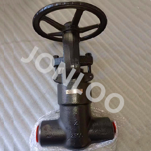 A105 Forged Gate Valve Pressure Seal Bonnet 2500LB 2INCH Butt welded Ends