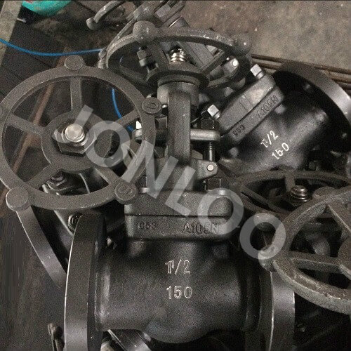 A105 Globe Valve Flanged Ends Bolted Bonnet