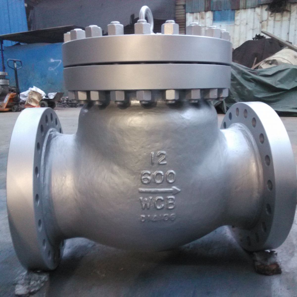 GS-C25 DIN Swing Check Valve DN150 PN25 Flanged Ends - Jonloo Valve Company