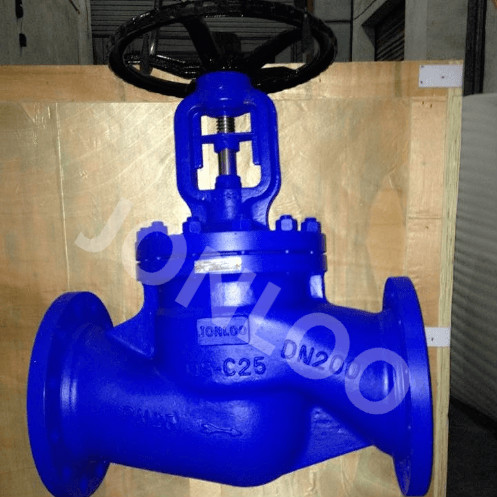 Bellows Valve 200mm PN16 GS-C25  DIN 3356