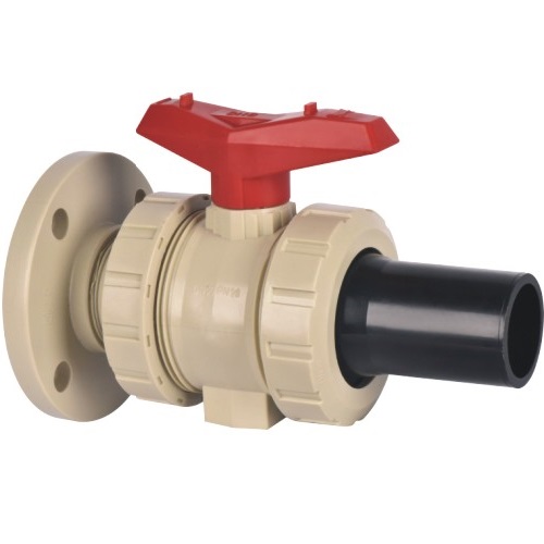 Best Quality PPH Socket Ball Valve+PE Pipe Industrial Plastic Valve