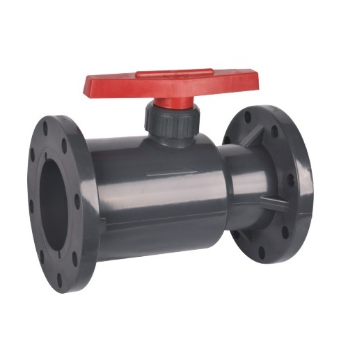 Best Quality UPVC Flanged Ball Valve Industrial Plastic Valves