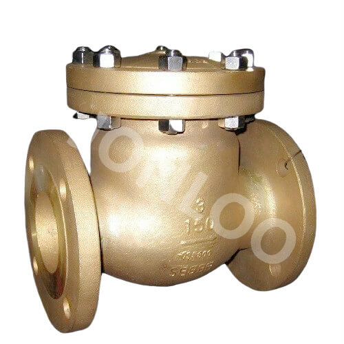 Bronze Check Valve Swing Type C95800 3inch 150lb