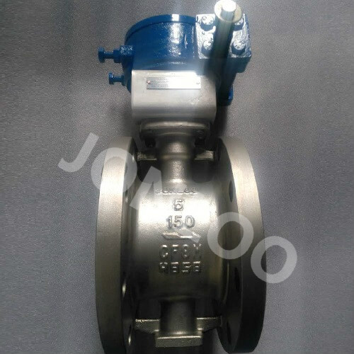 Butterfly Valve 5 Inch 150 LB Double Flanged End  A351 CF8M