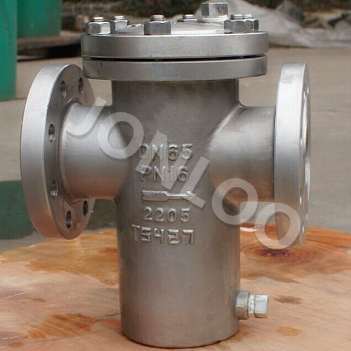 Stainless Steel Basket Strainer DN 65 PN 16 Duplex 2205