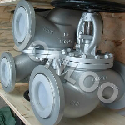 Cast Steel Globe Valve ASTM A216 WCB DN200 PN40