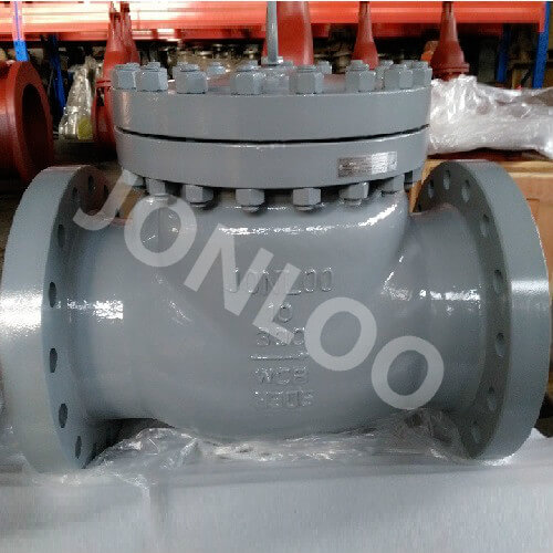 Flanged Check Valve Swing Type WCB 300 LB 10 Inch RF