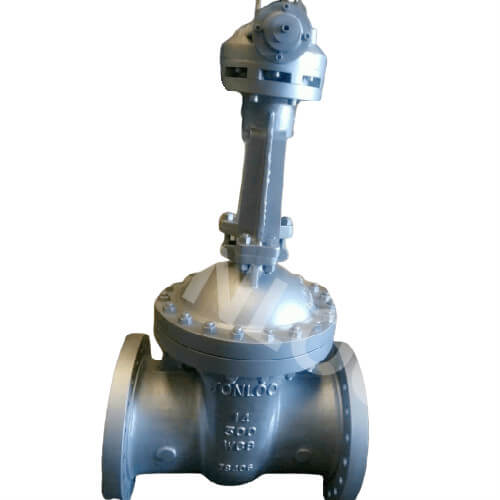 Full port Gate Valve 14 Inch 300 LB A 216 WCB API 600