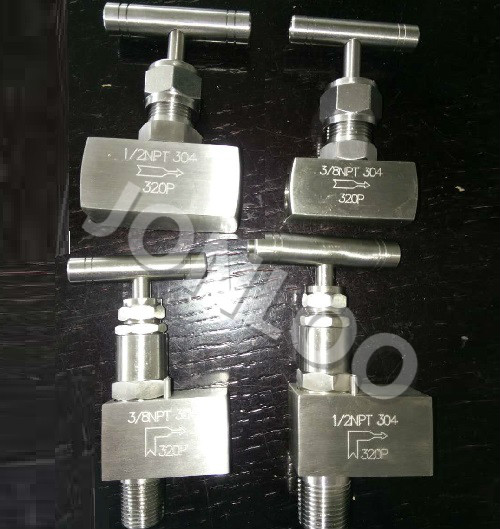 Needle Valve Straight and Angle Type SS 304 32 Mpa